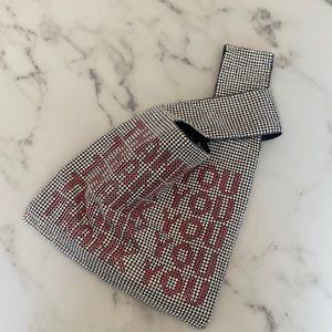 Thank You sparkle purse